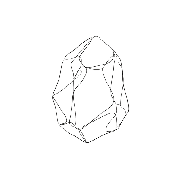 Green Aventurine crystal illustration